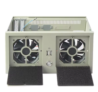 Sasis Rackmount casing Desktop industri ITX ATX Mini tahan korosi kustom dengan kipas untuk aplikasi Server