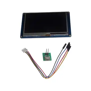 NX4827T043 4.3 inç HMI akıllı akıllı USART UART seri dokunmatik TFT LCD modül ekran paneli ahududu Pi için 2 A + B +