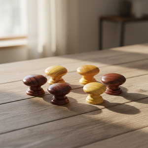 Kenop Kabinet Kayu Modern Pegangan Laci Tersembunyi Furnitur Dapur Lemari Pakaian Kamar Tidur Meja Rias Ruang Tamu Pemasangan Mudah - Product Image 1