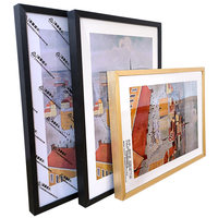 60x60 70x70 80x80 Décoration murale pour la maison personnalisée Diy art Cadre métallique en alliage d'aluminium brossé or noir