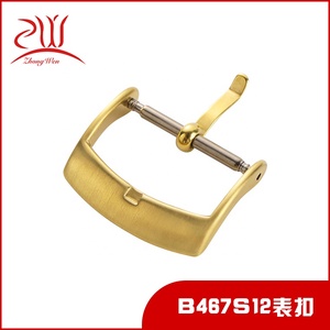<span class=keywords><strong>Zhongwen</strong></span> PVD สายนาฬิกาชุบทอง18/20/22มม. กันน้ำสายรัดสแตนเลสสายนาฬิกาหัวเข็มขัดสำหรับนาฬิกาแฟชั่นสมาร์ทวอทช์ - Product Image 3