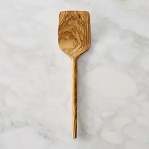 Customized Logo Olive Wooden Utensils Wood Turner For Kitchen