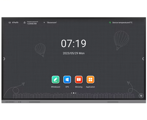 Pizarra Digital Interactiva de 75 Pulgadas con Pantalla Táctil IR de 20 Puntos, Pizarra Inteligente Blanca para Negocios - Product Image 2