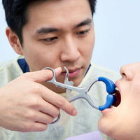 Écarteur buccal dentaire, ouvre-bouche orthodontique, kit d'instruments chirurgicaux en acier inoxydable, manuel, anti-rayures, réutilisable
