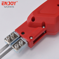 Couteau thermique électrique de qualité industrielle ENJOY WORKS pour découpe de mousse avec support OEM, matériau plastique, 220-240V 50/60Hz, garantie 1 an