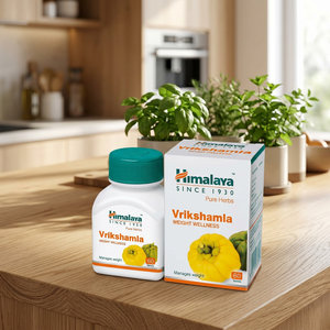 Himalaya Vrikshamla Tabletas de hierbas Suplemento de bienestar Ayurvédico Producto de salud natural Botella salvaje de primer grado Exportación India - Product Image 3