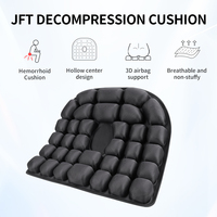 Coussin de siège gonflable confortable pour le soulagement de la douleur du coccyx hémorroïde Support optimal pour le coussin de siège de jeu de tapis d'assise longue durée