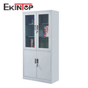 Ekintop Ngăn Kéo Đựng Hồ Sơ 2 Ngăn Bằng Kim Loại Giá Rẻ Chống Nước Có Ngăn Kéo - Product Image 4
