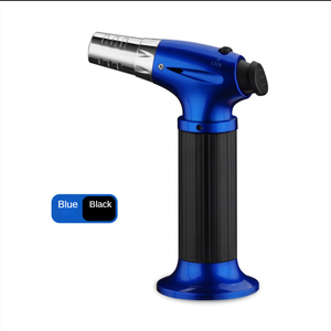 Encendedor de butano de alta calidad para cocina, soplete metálico para camping, lanzallamas de <span class=keywords><strong>gas</strong></span> para barbacoa, restaurantes, llama de plástico, logotipo personalizado para velas - Product Image 1
