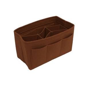 กระเป๋าจัดระเบียบแบบถือทำจากผ้าสักหลาดทันสมัย ดีไซน์อเนกประสงค์ พร้อมซิปกลางสำหรับจัดเก็บและจัดระเบียบ - Product Image 3