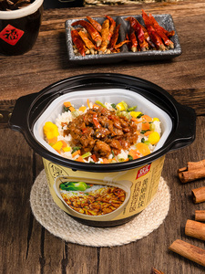 Venta al por mayor de la marca shuanghui Convenient/<span class=keywords><strong>arroz</strong></span> autocalentable/Bibimbap comida rápida/Comida instantánea lista para comer - Product Image 6