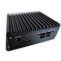 Boîtier Mini PC OEM ODM en aluminium extrudé, boîte de jonction, contrôle industriel, micro-ordinateur pour carte mère 3,5 pouces SBC08