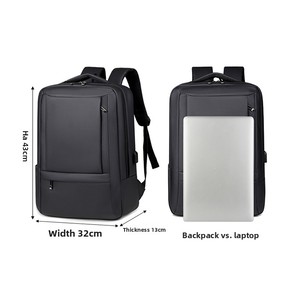 Hot Bán Công Suất Lớn Không Thấm Nước Biểu Tượng Tùy Chỉnh Người Đàn Ông Của Kinh Doanh Ba Lô USB Oxford Thời Trang Du Lịch Máy Tính Xách Tay Ba Lô Sinh Viên Túi - Product Image 2