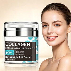 Private Label Kollagen Retinol Hyaluronsäure 7% Tiefenwirksame Feuchtigkeitspflege Wissenschaftlich Bewährte Formel Creme Hautpflege Gesichtscreme - Product Image 1