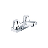 Accessoire de robinet de lavabo à double poignée de 4 pouces
