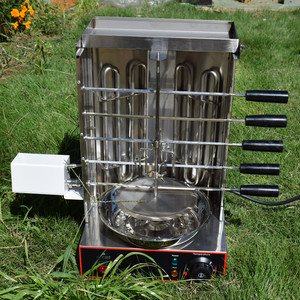 Máquina de Asar <span class=keywords><strong>Kebab</strong></span>, Doner, Gyro, Shawarma, Pollo y Carne, Eléctrica y a Gas, de Acero Inoxidable, Personalizable al por Mayor - Product Image 6