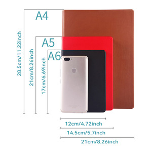 Cuaderno de Cuero PU Grueso A5 A6 A4, Tapa Dura, Páginas Interiores en Blanco, Diario, 660 Páginas, Escritura, Regalo Personalizado - Product Image 5