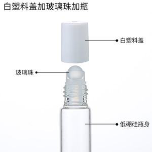 1ml 2ml 3ml 5ml 10ml <span class=keywords><strong>15ml</strong></span> tùy chỉnh rỗng vòng lăn bóng mini rõ ràng nhỏ nước hoa tinh dầu thủy tinh cuộn trên chai - Product Image 3