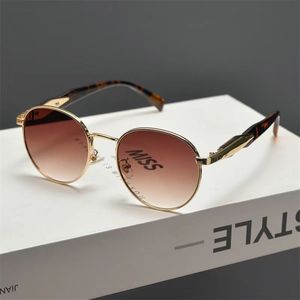 2026 Round Sunglasses Retro Metal High Quality UV400 Protection Fashion Unisex Casual <b>Sunscreen</b> - Product Image 3
