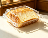 Conteneur alimentaire en plastique jetable de qualité supérieure, personnalisé, pour gâteau/bonbons/biscuits