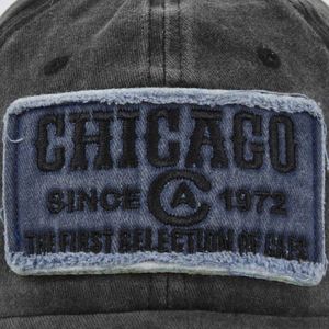 หมวกเบสบอลปักโลโก้แบบกำหนดเองของสหรัฐอเมริกา หมวกเบสบอลทรงโค้ง 6 แผง หมวก Snapback สำหรับผู้ชาย - Product Image 4