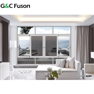 Chất lượng cao tùy chỉnh Phật Sơn thiết kế hiện đại đôi kính nhôm cửa sổ trượt cách âm cho nhà bếp màu đen - Product Image 3