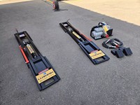 Cric hydraulique rapide L750H 50s - Système de levage de voiture portable pour le service des pneus et des freins