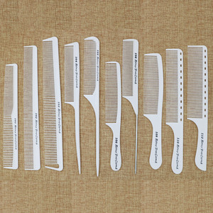 Factory Direct White Hair Cutting <strong>Shampoo</strong> With Beauty Tail Positioning Combs Lice Comb Plastic Handle - Product Image 2