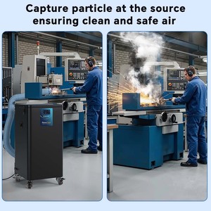 <span class=keywords><strong>Extracteur</strong></span> de fumée laser à faible bruit, purificateur <span class=keywords><strong>d</strong></span>'<span class=keywords><strong>air</strong></span>, évacuateur de fumée pour soudage laser et impression 3D, collecteur de poussière, fourni par l'usine - Product Image 6