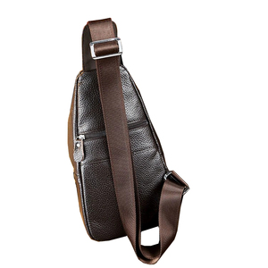 กระเป๋าคนส่งเอกสารหนัง Ox ของผู้ชาย,กระเป๋าสะพายไหล่ทรงคนส่งเอกสารตัวเอียงกระเป๋าคาดอกกระเป๋าเดินทางสันทนาการ - Product Image 4