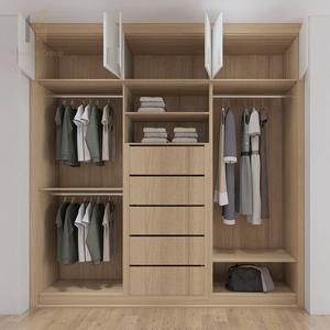 Armoire traditionnelle en bois avec plusieurs tiroirs, organisateur de vêtements pour chambre à coucher, <span class=keywords><strong>placard</strong></span> pour la décoration intérieure chinoise - Product Image 4