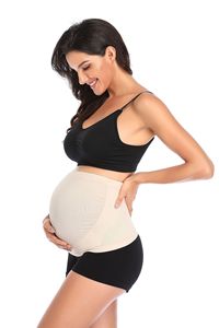 Embarazo Transpirable Banda para el vientre Cinturón de soporte abdominal Ajustable <span class=keywords><strong>Bump</strong></span> Brace Cinturón de soporte de maternidad - Product Image 5