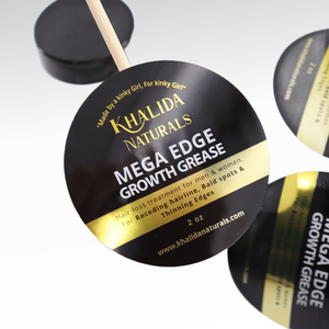 Vendita calda Logo personalizzato stampa rotolo carta adesiva blu oro stampaggio metallo trasparente rotondo grazie sigillo etichetta adesiva - Product Image 4