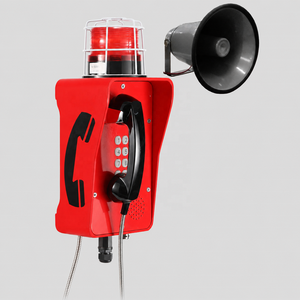 Station d'alerte de sécurité robuste avec combiné et balise d'avertissement pour autoroute, atelier, <span class=keywords><strong>centrale</strong></span> électrique, téléphone d'urgence - Product Image 6