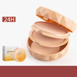 Polvo <span class=keywords><strong>TLM</strong></span> de Maquillaje Duradero, Control de Grasa, Resistente al Agua, Iluminador, No Desmaquilla, Corrector Natural para la Piel - Product Image 3