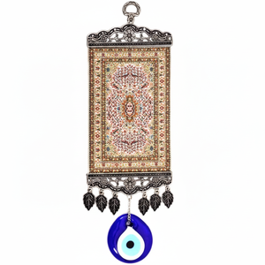 Decoración de pared con patrón de Alfombra tejida turca, ojo malvado de Turquía, 10 Cm - Product Image 2