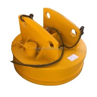 Aimant de levage robuste HNHT 5 tonnes pour excavatrice, DC220V, protection contre la corrosion, télécommande, pour démolition de navires et applications automobiles