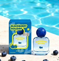 ROSY MOSY Parfum Passionné Lime EDP, Senteur Agrumes Frais, Flacon Carré, Bouchon Rond, Parfum d'Été, Cadeau, Étiquette Privée Personnalisée