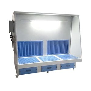 China Hersteller Schleifen und Polieren Staubs ammlung Werkbank Down draft Tisch Staubs ammler - Product Image 3