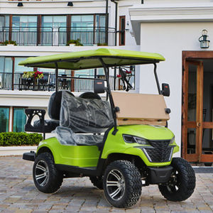 Voiturette de golf électrique 4 places, personnalisation sur mesure, expérience riche, zéro émission, certifiée DOT pour les routes non publiques - Product Image 1