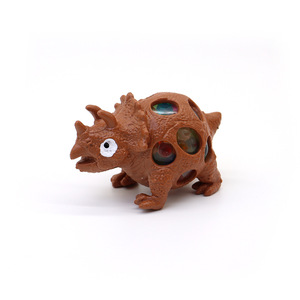 2025 Cute Dinosaur Squishy Fidget Toys Mesh <b>Ball</b> Bead Squishy Dinosaur <b>Squeezed</b> Toys for Kid - Product Image 4