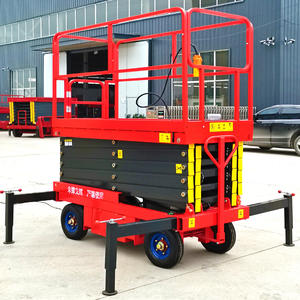 Gratis ongkir 4-18m medan kasar Self Propelled Track gunting Lift <span class=keywords><strong>Mobile</strong></span> hidrolik listrik mengangkat perancah bekerja <span class=keywords><strong>Platform</strong></span> ATV - Product Image 5