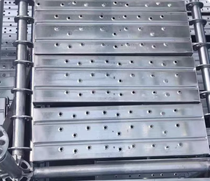 HEBEI giàn giáo và trụ cột đục lỗ thép đường băng Hội Đồng Quản trị với móc kim loại giàn giáo Hội Đồng Quản trị giàn giáo thép tấm - Product Image 5