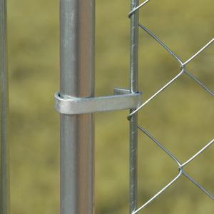 กรงสุนัขขนาดใหญ่สำหรับกลางแจ้งพร้อมกรอบโลหะสไตล์โมเดิร์น - Product Image 3