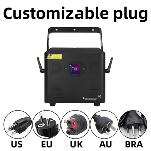 SHTX - Sistema de Iluminación Láser de Alta Potencia de 15w/10w RGB Multicolor Animado ILDA Pangolin FB4 para Bares, DJ, Escenarios - Product Image 3