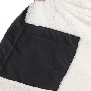 Bán Buôn Biểu Tượng Tùy Chỉnh Không Thấm Nước Thay Đổi Áo Dày Siêu Ấm Sherpa Lông Cừu Windproof Khô Mềm Surf Poncho Thay Đổi Áo - Product Image 4