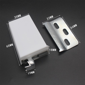 Abs <b>Plastic</b> Cabinet Hanger 35x65x19mm Wall Mount Detachable <b>Hook</b> Up For Wardrobe Furniture Hardware - Product Image 1