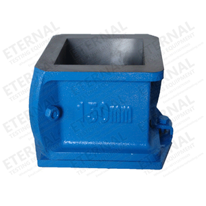 Moldes de cubo de hierro fundido de 150mm de cuatro piezas de peso pesado, moldes de fundición de Hormigón/cemento para probar moldes de hierro fundido de hormigón - Product Image 6