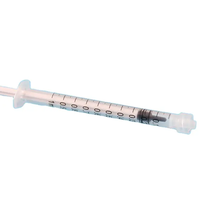 1ml disposable syringe/luer lock