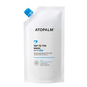 Korean Wholesale No Irritation Mild Cleaning Nourishing Natural ATOPALM 2 in 1 Shampoo & Shower Gel 250ml Refill for Baby